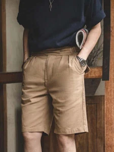 Gurkha High Waist Shorts - Picture 1 of 6