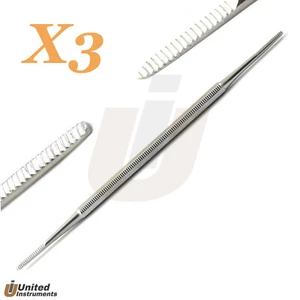 X3 Fußfeile eingewachsene schwarze Zehennagelheber Onychomykose Podologie Fußpflege Werkzeug - Bild 1 von 2