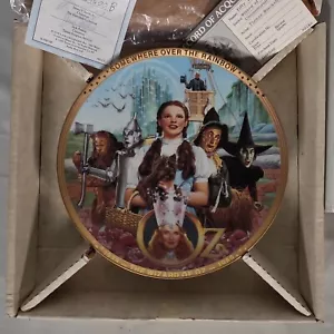 Piatto vintage 1989 Cinquanta 50 anni di oz, La collezione Hamilton, Il mago di Oz - Foto 1 di 4