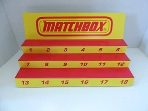 Matchbox  Display. 3 platforms for Matchbox  cars* - Picture 1 of 2