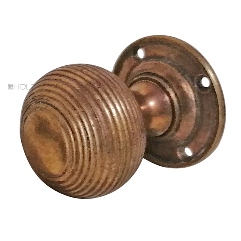 Door Knob Antique Bee Hive Old Turn Handle Door Handle 49mm - Image 1 of 1