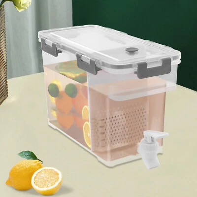 Getränkespender für Kaltgetränke 3,5L Wasserkanister Spender mit Zapfhahn - Bild 1 von 4