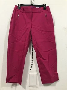 Pantalones de mujer Apt.9 Capri - talla 6 - rosa (TW-3896) - Imagen 1 de 8
