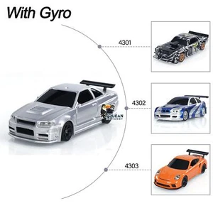 1/43 Ready to Run 4WD 2.4G RC Mini Drift Racing Car With GYRO 15KM/H Model - Picture 1 of 16