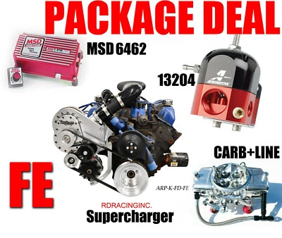 SISTEMA DE SOBREALIMENTADOR TORQSTORM PARA BLOQUE GRANDE FORD FE ARP-K-FD-BBF FE PS Foto 1 de 2