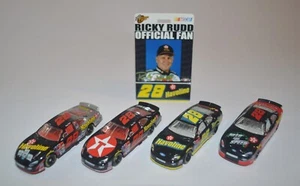 NASCAR Ricky Rudd Model Cars x 4, Collectors Card, 1:64 By Winners Circle, - Picture 1 of 6