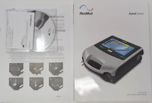 ResMed Astral Series User Guide, Addendum, and CD - Complete Documentation Set - Foto 1 di 3