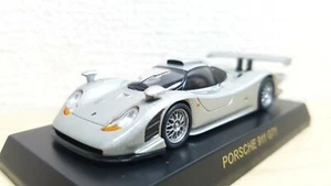 1/64 Kyosho PORSCHE 911 GT1 SILVER diecast car model - Picture 1 of 3