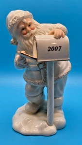 Lenox "Last Minute Lists" Porcelain Santa Figurine - Picture 1 of 7