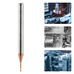 Kugelnase Karbid-Endfräser Cutter Router Bit Doppelte Flute Spiral Werkzeugflöte - Bild 1 von 7