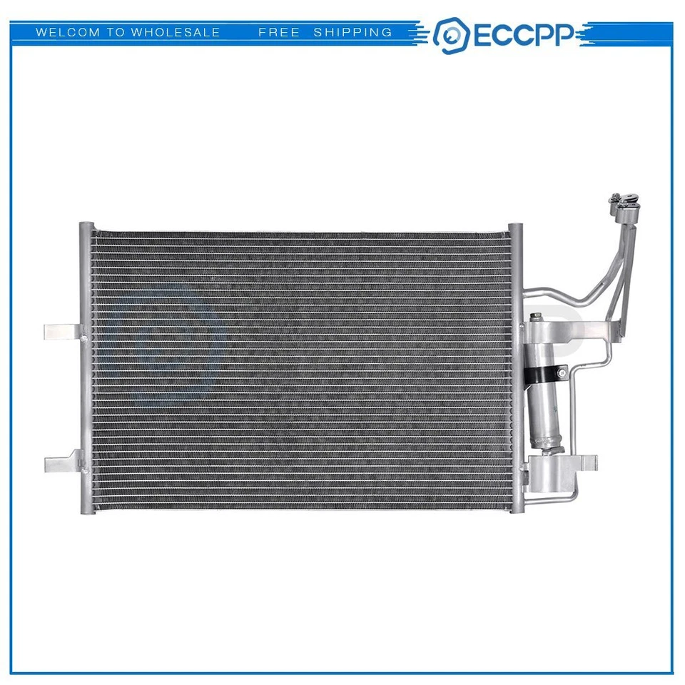 AC Condenser For 2004-2009 Mazda 3 2.0L 2.3L 2006-2010 Mazda 5 2.3L 4-Door Foto 1 de 4