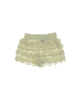 My Michelle Girls 7-16 Paradise Summer Crocheted Lace Short (Med, Ivory) - Picture 1 of 1