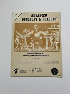 Advanced Dungeons And Dragons G1 Steading Of The Hill Giant Chief Faerie 1978 - Bild 1 von 14