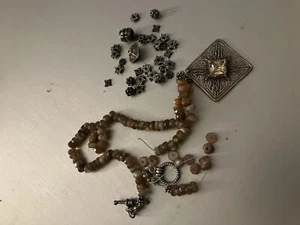 Sterling Silber Konvolut Schmuckstücke für Teile oder Reparatur - Bild 1 von 5