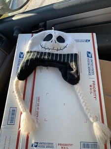 RARE Disney Jack Skellington  Winter Hat Tim Burton Film, Good Condition - Picture 1 of 6