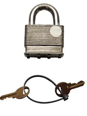 Master Lock Keyed Padlock Alloy Steel 1-3/4" 1KA - Image 1 of 3
