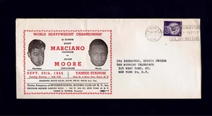 Sobre de boleto de boxeo muy raro campeonato 1955 rocky marciano v ARCHIE MOORE - Imagen 1 de 1