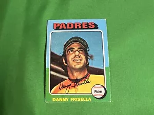 1975 Topps Mini #343 Danny Frisella San Diego Padres - Bild 1 von 1