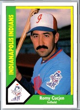 1990 CMC Indianapolis Indians Romy Cucjen #22 Indianapolis Indians