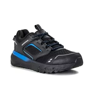 Herman Survivors Leder rutsch-/ölbeständige Schuhe schwarz Turnschuhe Herren Größe 8 - Bild 1 von 16