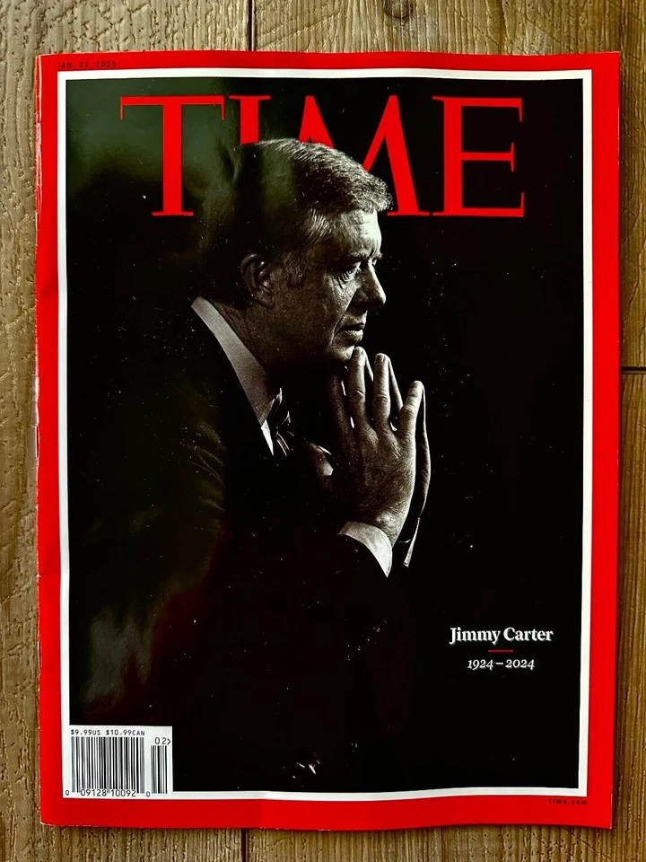 2025 PRESIDENT JIMMY CARTER Time Magazine Jan 27 Issue AMERICA'S LONGEST Living - Image 1 of 1