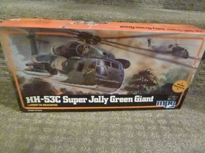 MPC 1/72 Scale HH-53C Super Jolly Green Giant Helicopter Model 1982 BRAND NEW - Image 1 of 4
