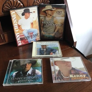 Kenny Chesney Medley- 2 DVDs + 3 CDs - “Me & You” Aughtographed - Picture 1 of 7