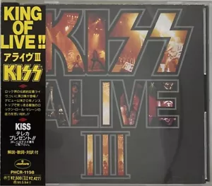 Alive 3 by Kiss (CD, 1993) OBI, hard rock, heavy metal - Imagen 1 de 6