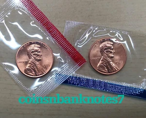 1985 - D & P Lincoln Cent Stempelglanz Set - Bild 1 von 3