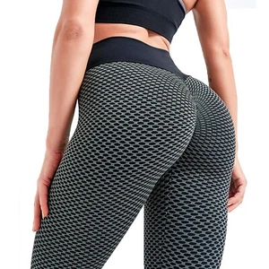 Women TikTok Leggings Butt Lifting High Waist Yoga Pants Plus Size Workout Tight - Picture 1 of 8