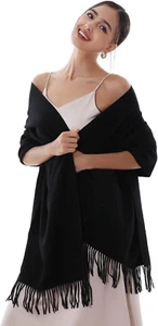 Winter Scarfs for Women Pashmina Shawls Wraps for Evening Dresses Large Warm Sof - Picture 1 of 12