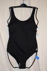 Hurley Black One-Piece Swimsuit BRAND NEW! LARGE - Picture 1 of 5