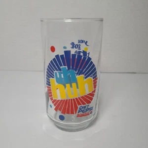 Vintage Diet Pepsi You Got The Right One Baby Uh Huh Drinking Glass Ray Charles - Picture 1 of 3
