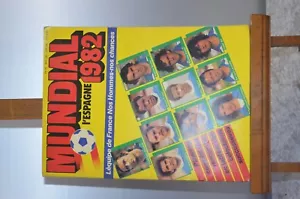 **ANCIEN LIVRE FOOT COUPE DU MONDE EQUIPE DE FRANCE 82 BELGIQUE ALLEMAGNE - Imagen 1 de 7