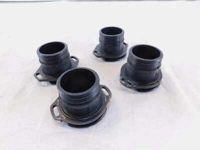 Kawasaki Ninja ZX12R ZX1200 2000-2003 carrocería del acelerador tubo de conducto de aire tubos de embudo Foto 1 de 4