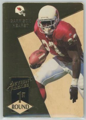1993 Action Packed 1st Round Garrison Hearst Rookie Phoenix Cardinals #165 - Image 1 of 2