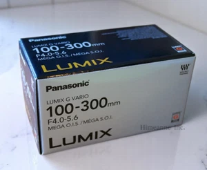 Panasonic LUMIX G VARIO 100-300mm F4.0-5.6 II POWER O.I.S. Zoom Lens - Picture 1 of 8