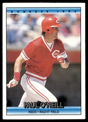 1992 Donruss Paul O'Neill Cincinnati Reds #63 - Image 1 of 2