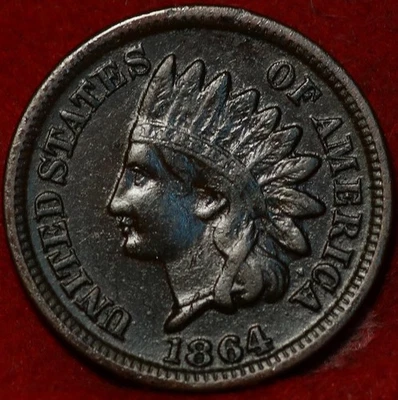 1864 Philadelphia Mint Indian Head Cent - Image 1 of 2