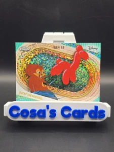 BUCKY LO SCOIATTOLO 2025 TOPPS CHROME DISNEY #23 AQUA MINI-DIAMANTI /199 - Foto 1 di 2