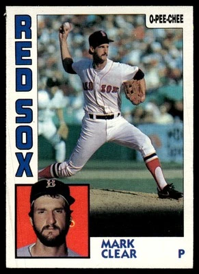 1984 O-Pee-Chee Mark Clear Boston Red Sox #148 - Image 1 of 2