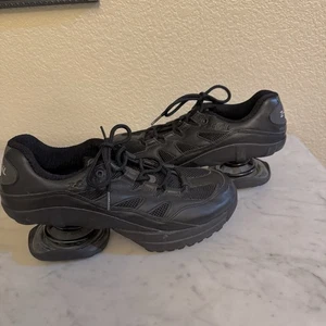 Z Coil Schuhe Freedom 2000 Herren Größe 8 schwarz Federabsatz Komfort orthopädisch Gehen - Bild 1 von 7
