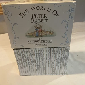 The World of Peter Rabbit Beatrix Potter Original Authorized Edition 23 HC Books - Picture 1 of 6
