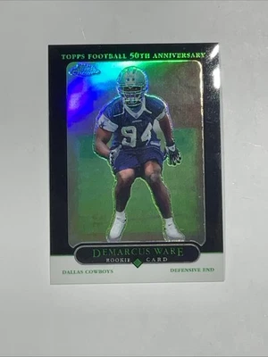 ✨2005 Topps Chrome - DeMarcus Ware #213 Black Refractor /100 (RC) ✨T662 - Image 1 of 2