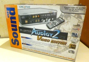 rare vintage🎧 Creative Labs USB Sound Blaster Audigy 2 ZS – Video Editor SB0480 - Foto 1 di 10