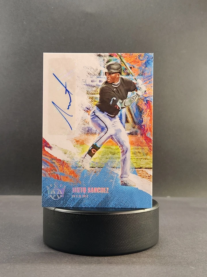Sixto Sanchez 2021 PANINI DIAMOND KINGS SIGNATURES AUTO #DKS-SS RAYS /99 - Image 1 of 2