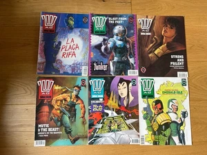 2000 AD Featuring Judge Dredd Magazine JOB LOT 1991 (X6) - Imagen 1 de 6