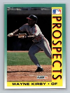 1992 Fleer #670b Wayne Kirby - Picture 1 of 2