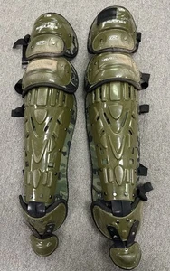 Salvador Perez Rawlings Game Used Shin Guards 2024 Memorial Day MLB Auth Signed - Picture 1 of 6