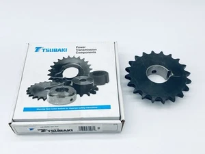 TSUBAKI H50B20-1-7/16 ROLLER CHAIN SPROCKET 1-7/16" BORE 20-TEETH #50 CHAIN - Picture 1 of 7
